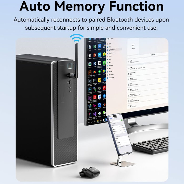 Vention Adaptador USB Bluetooth 6.0 NAMB0